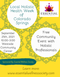 Local Holistic Health Week celebration